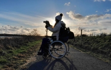 Emma Chantelle Taking Photos at RSPB Cors Ddyga