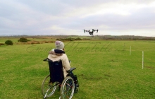 Emma Chantelle Flying Her DJI Inspire 1