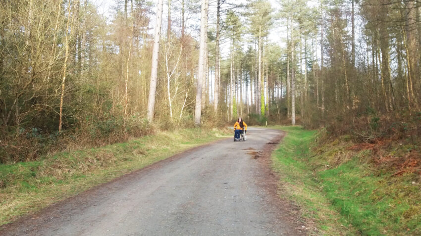 Me in Newborough Forest in 2018 - Emma Chantelle