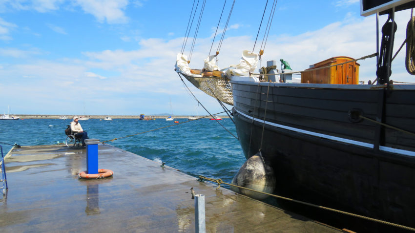 Emma Chantelle with Blyth Tall Ship, the Williams II